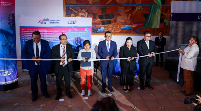 Inauguran módulo itinerante de atención jurídica en San Andrés Cholula