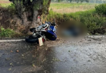 Muere motociclista tras derrapar en carretera de Tepeaca