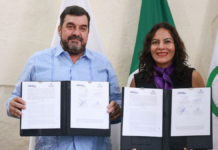 Lupita Cuautle firma convenio para ampliar red de apoyo a mujeres