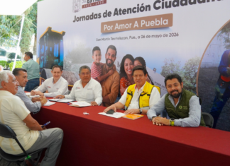 Presentan avances de obras y conectividad en Texmelucan
