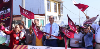 Pepe Chedraui inicia pavimentación en calle de Lomas Coyopotrero