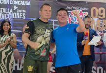 Todo listo para la pelea con causa entre JC Chávez y “Travieso” Arce
