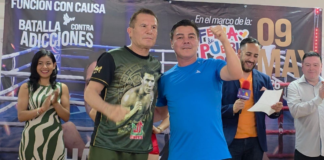 Todo listo para la pelea con causa entre JC Chávez y “Travieso” Arce