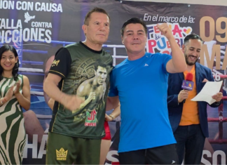 Todo listo para la pelea con causa entre JC Chávez y “Travieso” Arce