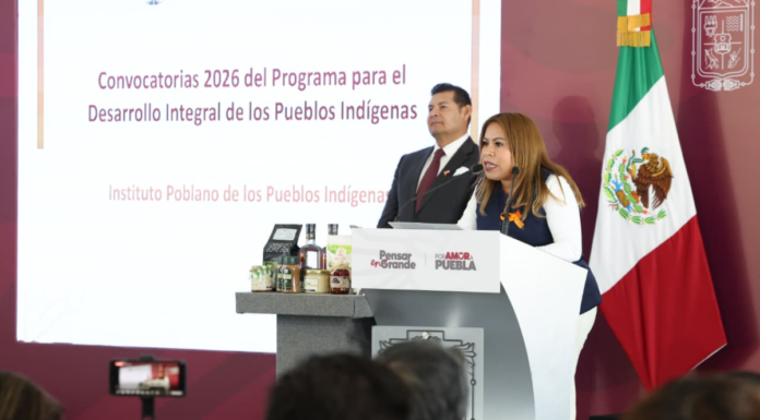 Puebla destina 5.5 mdp para pueblos indígenas en 2026