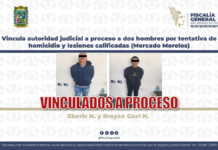 Vinculan a proceso a dos hombres por balacera en el Mercado Morelos