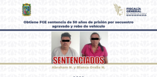 FGE Puebla logra sentencia de 50 años contra secuestradores