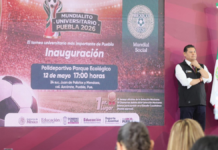 Gobierno de Puebla lanza torneo juvenil inspirado en el Mundial 2026