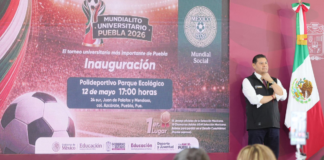 Gobierno de Puebla lanza torneo juvenil inspirado en el Mundial 2026