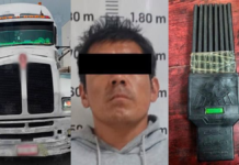 Detienen tractocamión con inhibidor de señal en Cuautlancingo