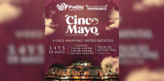 Proyectarán videomapping del 5 de Mayo en Palacio Municipal