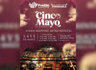 Proyectarán videomapping del 5 de Mayo en Palacio Municipal