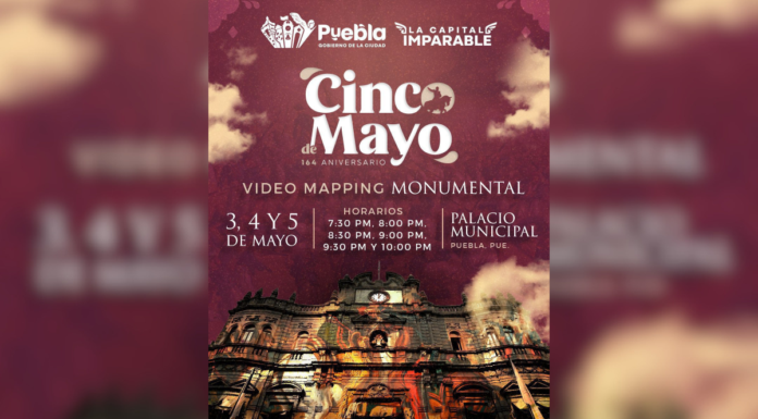 Proyectarán videomapping del 5 de Mayo en Palacio Municipal