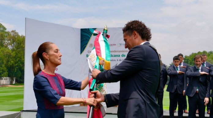 Sheinbaum abandera a la Selección Mexicana de cara al Mundial 2026