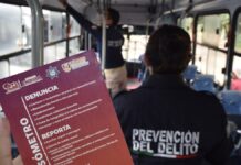 SSC Cholula lanza programa contra el acoso en transporte público