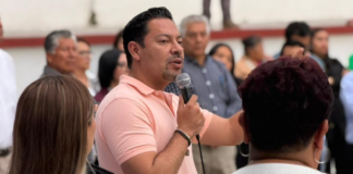 Andrés Villegas destaca Obra Comunitaria en Tecamachalco