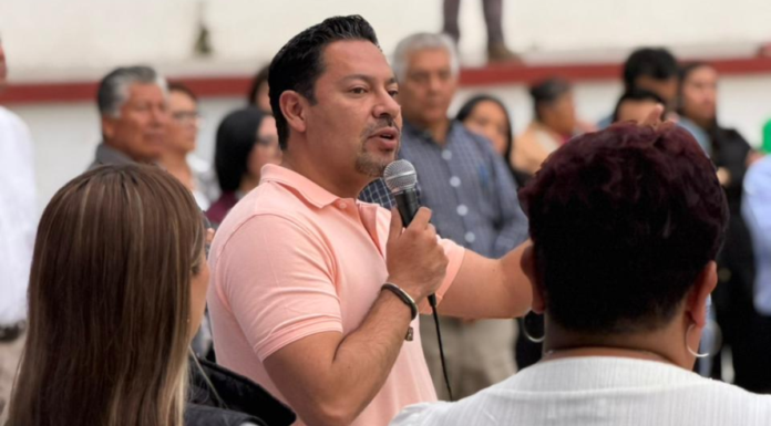 Andrés Villegas destaca Obra Comunitaria en Tecamachalco