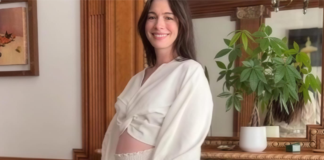 Anne Hathaway anuncia que está embarazada de su tercer hijo