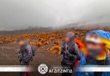Localizan a tres montañistas perdidos en el Citlaltépetl