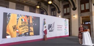 México despliega ayuda humanitaria en Venezuela tras terremotos