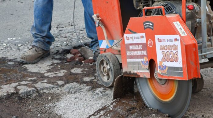 Bachetón trabaja simultáneamente en tres puntos de San Pedro Cholula