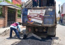 Tonantzin Fernández continúa Bachetón en Santiago Mixquitla