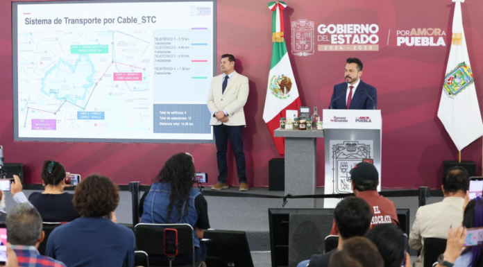 Cablebús de Puebla tendrá cuatro líneas y 14.58 km de recorrido