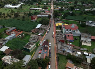 Bety Sánchez inaugura rehabilitación del Camino a Tlatempa