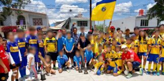 Laura Artemisa anuncia inversión para cancha en Lomas de San Miguel
