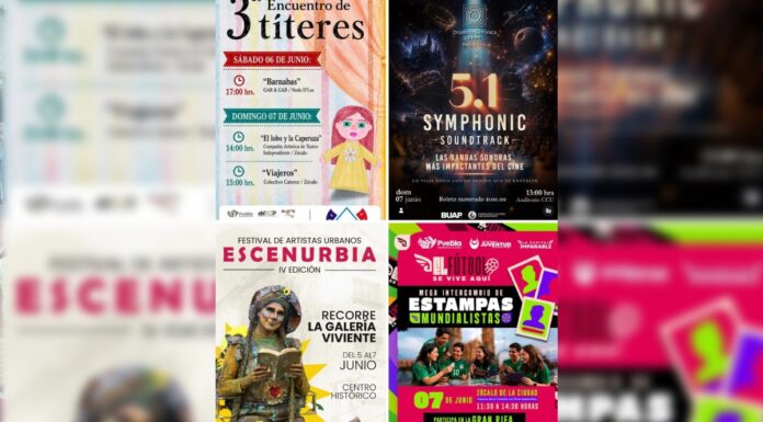 Cultura e intercambio de estampas en este fin de semana en Puebla