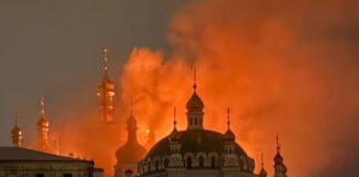Ataque ruso daña la Catedral de la Dormición, patrimonio de la humanidad