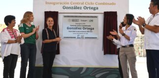 Sheinbaum inaugura central energética en Mexicali