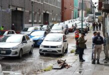 Evalúan afectaciones por lluvias en Centro Histórico de Puebla
