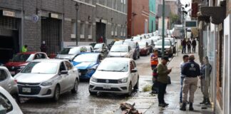 Evalúan afectaciones por lluvias en Centro Histórico de Puebla