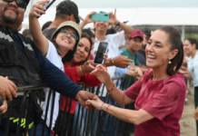 Sheinbaum realiza gira por Colima, Aguascalientes y SLP