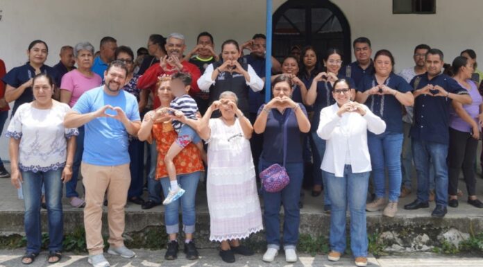 Guadalupe Vargas impulsa comités ciudadanos de Alarmas Vecinales en Xicotepec