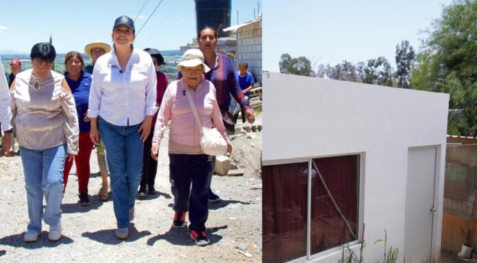 Entrega de cuartos dormitorio fortalece seguridad de familias: Laura Artemisa