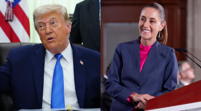 Trump dice que Sheinbaum está “muy asustada” por los cárteles