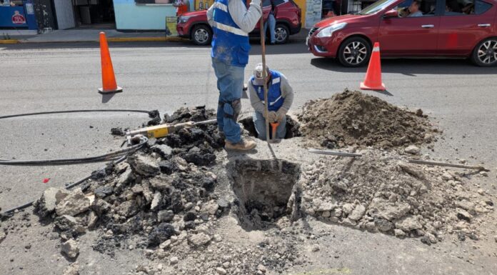 Exigen a Agua de Puebla reparar fallas que dañan calles recién pavimentadas