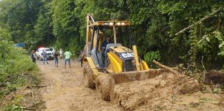 Lluvias provocan deslaves y afectaciones en Sierras Norte y Negra