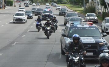 SSP mantiene despliegue operativo en Vía Atlixcáyotl