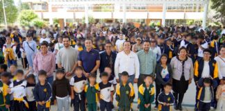Texmelucan entrega 300 árboles para reforestar Centro Escolar Rafael Ávila