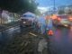 Colapsa drenaje sanitario en Avenida Lafragua tras lluvias