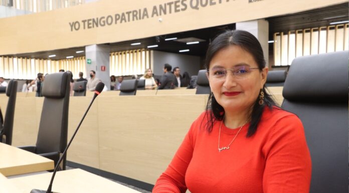 Esther Martínez propone garantizar agua en asentamientos irregulares