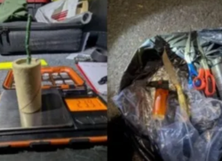 Arrestan a hombre con bomba en aeropuerto de California