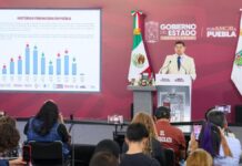 Delitos mantienen tendencia a la baja en Puebla: Armenta