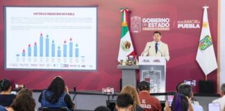 Delitos mantienen tendencia a la baja en Puebla: Armenta