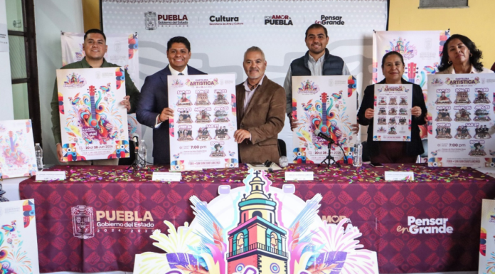 Omar Muñoz presenta la Feria de Cuautlancingo 2026