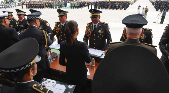 Reconocen labor de la Guardia Nacional en su 7.° aniversario