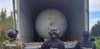 Aseguran unidad con tanque de gas tras reporte en Tlahuapan